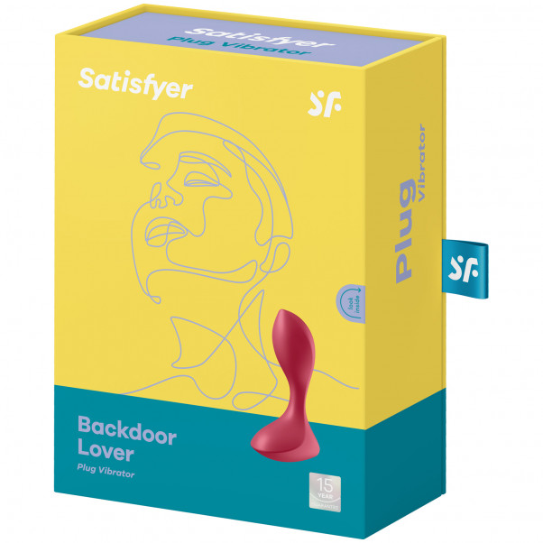 Satisfyer Backdoor Lover Buttplugg Vibrator Produktförpackning 90