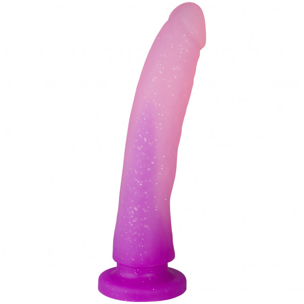 Baseks Gradient Glitter Medium Dildo 20 cm Produktbild 1