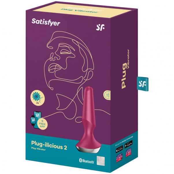 Satisfyer Plug-ilicious 2 Vibrator Produktförpackning 90