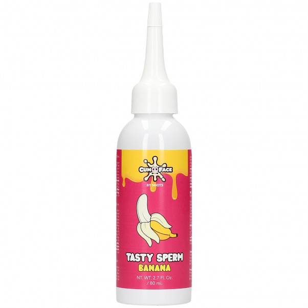 Cum Face Tasty Sperm Banana Flavoured Liquid 80 ml Produktbild 1