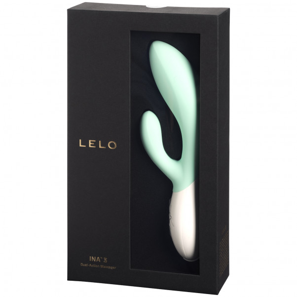 LELO Ina 3 Dual-Action Rabbitvibrator Produktförpackning 90