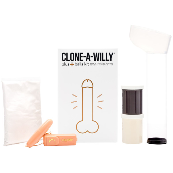 Clone-A-Willy Plus Balls Brown Klona Din Penis-kit Produktbild 2