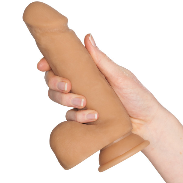 Willie City Luxe Realistisk Dildo 20 cm Produktbild i hand 50