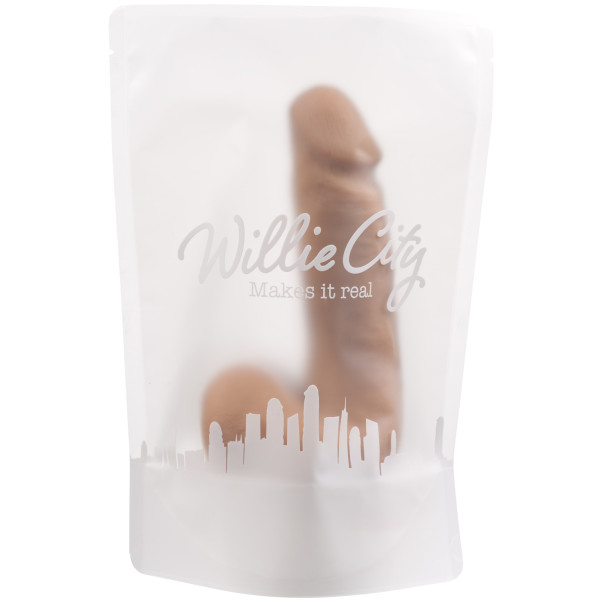 Willie City Luxe Realistisk Dildo 20 cm Produktförpackning 90