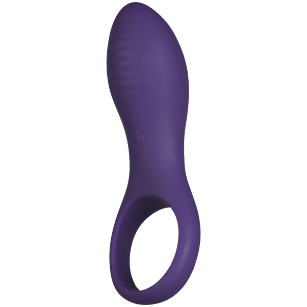 Sinful Passion Purple Uppladdningsbar Vibrerande Love Ring Produktbild 2