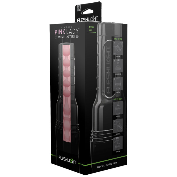 Fleshlight Pink Lady Mini-Lotus Produktförpackning 90