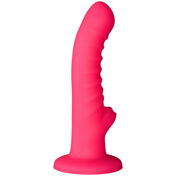 baseks Ribbed Stimulation Silikondildo 17 cm Produktbild 3