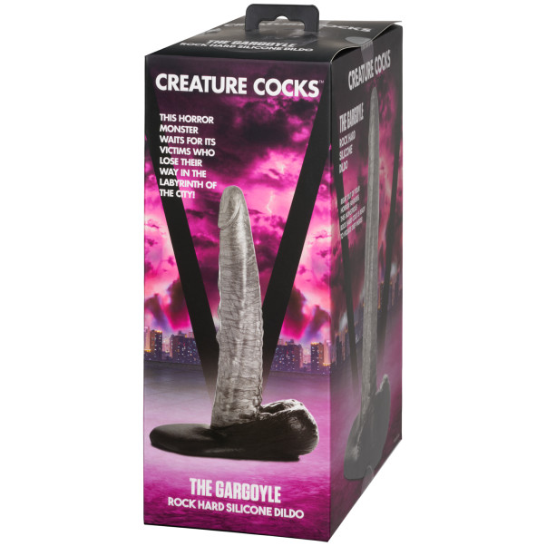Creature Cocks The Gargoyle Silikondildo 23,4 cm Produktförpackning 90