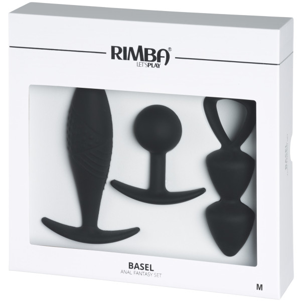 Rimba Basel Anal Fantasy Medium Buttplug-kit Produktförpackning 90