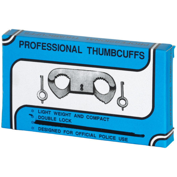 Rimba Metal Police Tummanschetter Produktförpackning 90