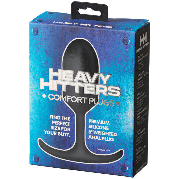 Heavy Hitters Large Viktad Buttplug Produktförpackning 90