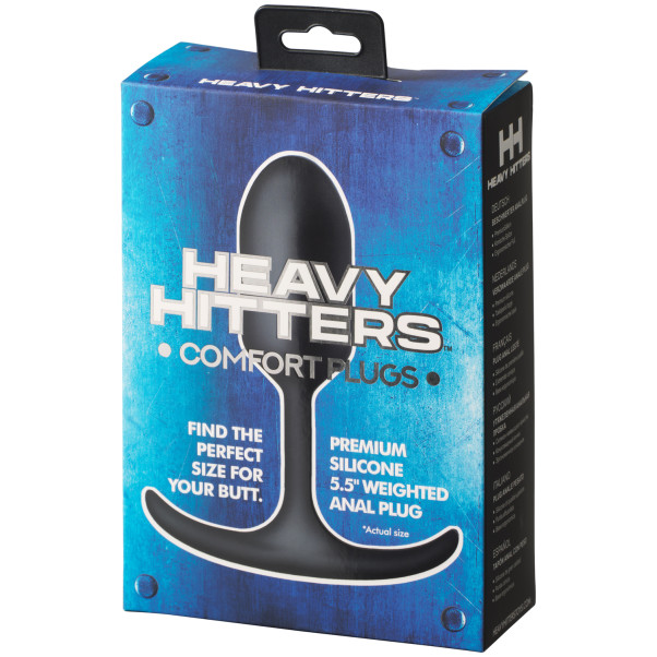 Heavy Hitters Medium Viktad Buttplug Produktförpackning 90