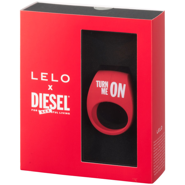 LELO x Diesel Tor 2 Vibrerande Penisring Produktförpackning 90
