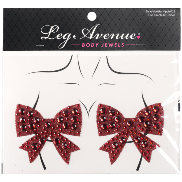 Leg Avenue Strassrosett Nipple Covers Produktförpackning 90