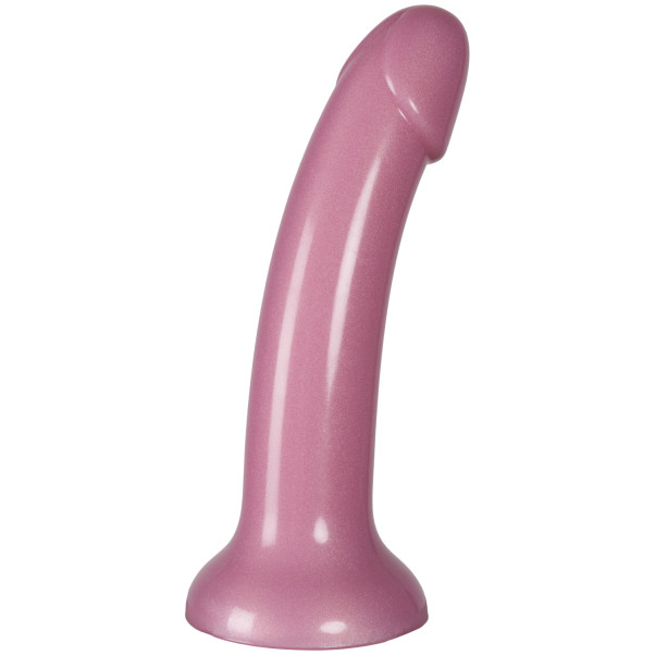 baseks Sparkling Pink Silikondildo 18 cm Produktbild 1