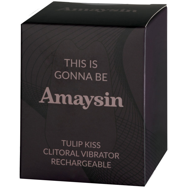 Amaysin Tulip Kiss Uppladdningsbar Klitorisvibrator Produktförpackning 90