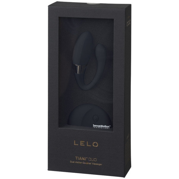 LELO Tiani Duo Dual-Action Fjärrstyrd Massager för Par Produktförpackning 90