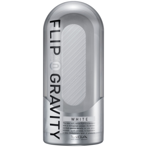 TENGA Flip Zero Gravity Vit Masturbator Produktförpackning 90