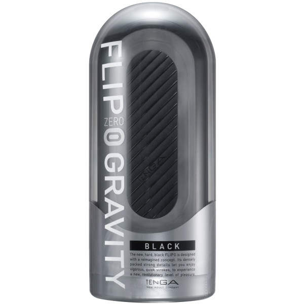 TENGA Flip Zero Gravity Svart Onaniprodukt Produktförpackning 90