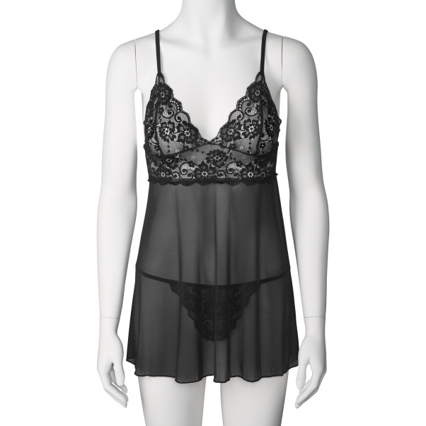NORTIE Basil Black Babydoll Set Produktbild 4