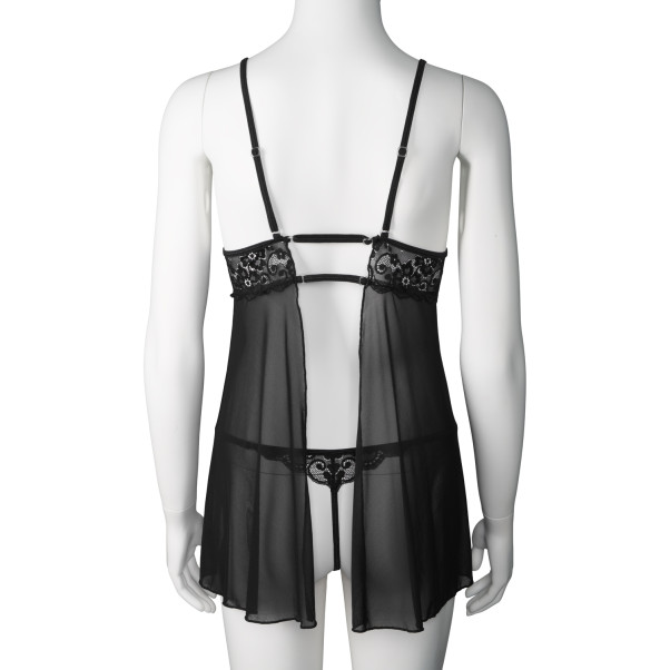 NORTIE Basil Black Babydoll Set Produktbild 6