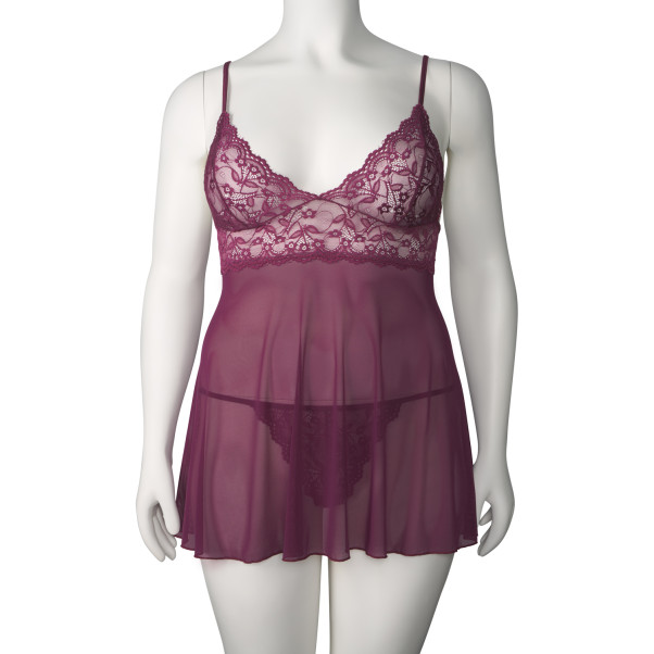 NORTIE Basil Babydoll Set Plus-Size Produktbild 4