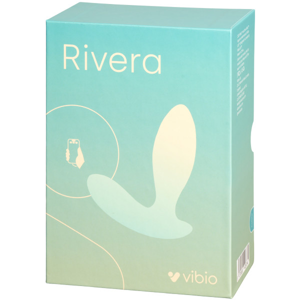 Vibio Rivera Vibrerande Analplugg Produktförpackning 90