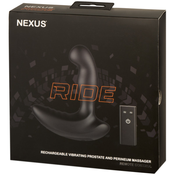 Nexus Ride Dual Motor Prostatavibrator Produktförpackning 90