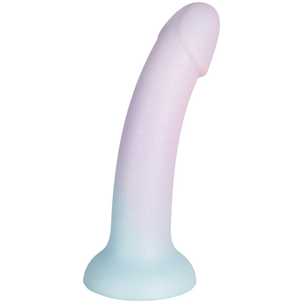 baseks Playful Pink Gradient Silikondildo 18 cm Produktbild 1