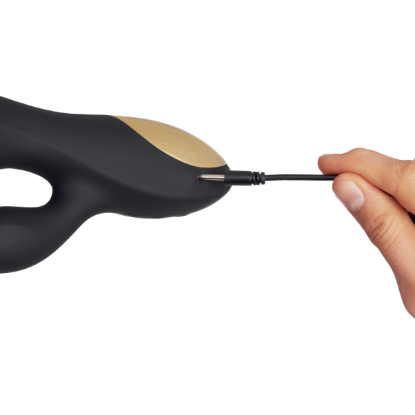 Sinful Extreme Powerful Rabbitvibrator Produktbild i hand 51