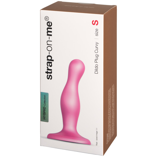 Strap-On-Me Kurvig Dildoplugg Produktförpackning 90