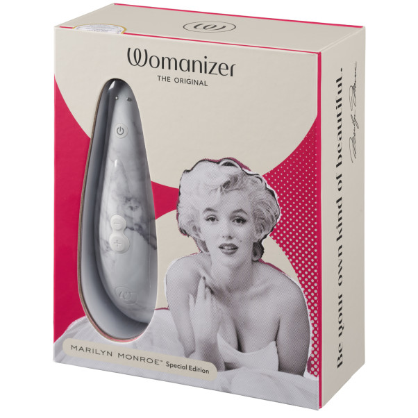 Womanizer Marilyn Monroe Special Edition Lufttrycks­vibrator Produktförpackning 90