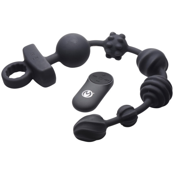 Master Series Dark Rattler Fjärrkontrollerade Vibrerande Analkulor Produktbild 1