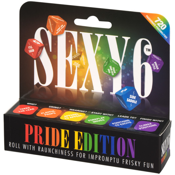 Sexy 6 Dice Pride Spel Produktförpackning 90