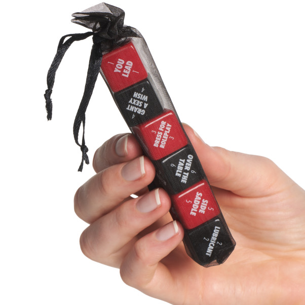 Sexy 6 Dice Sex Spel Produktbild i hand 50