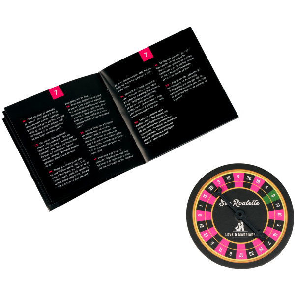 Tease & Please Sex Roulette Love & Marriage Spel Produktbild 2