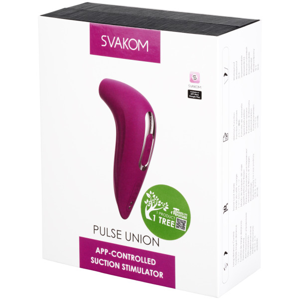 Svakom Pulse Union App-kontrollerad Lufttrycksvibrator Produktförpackning 90