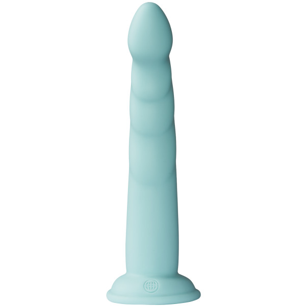 Dillio Platinum Slim Seven Teal Dildo med Sugkopp 21 cm Produktbild 3
