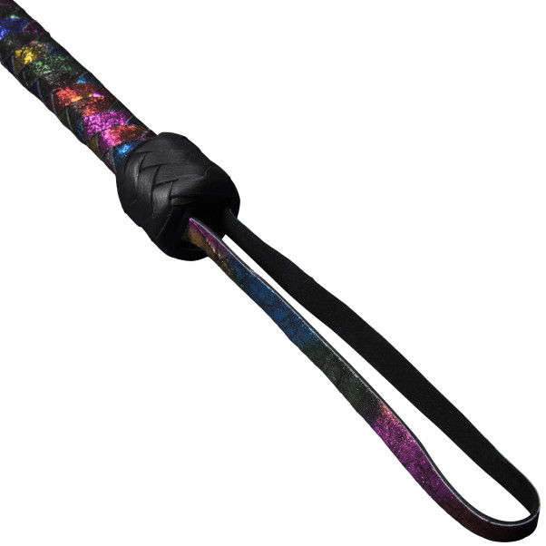 Strict Rainbow Läder Flogger 90,5 cm Produktbild 3
