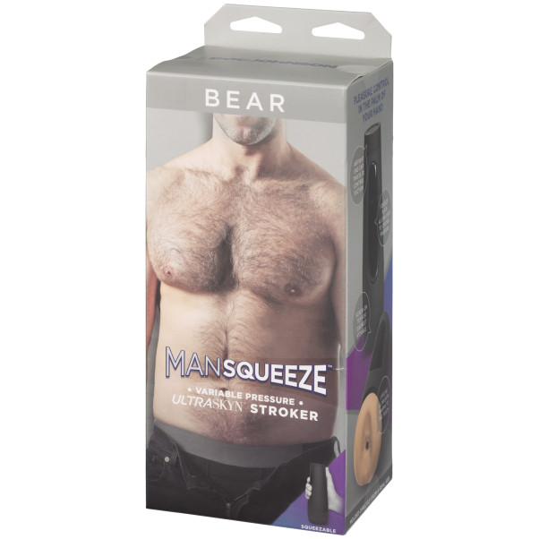 Man Squeeze Bear Ass Masturbator Produktförpackning 90