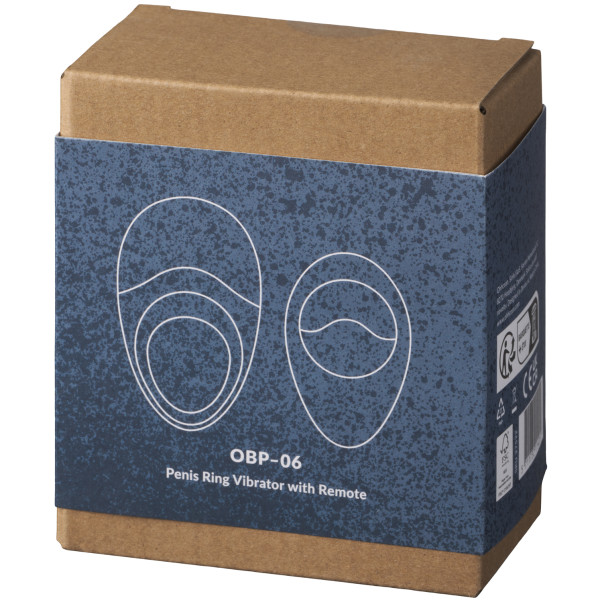 ohhcean OBP-06 Penisring med Fjärrkontroll Produktförpackning 90