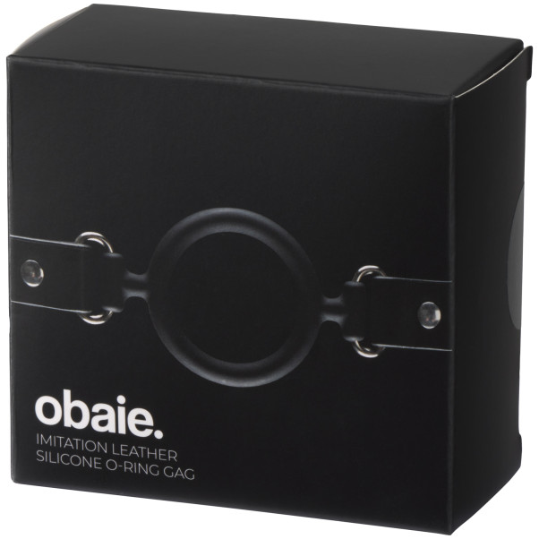 obaie Konstläder & Silikon O-ring Gag Produktförpackning 90
