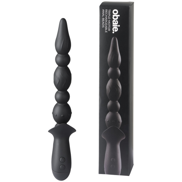 obaie Triple-motor Uppladdningsbara Analkulor Produktförpackning 90