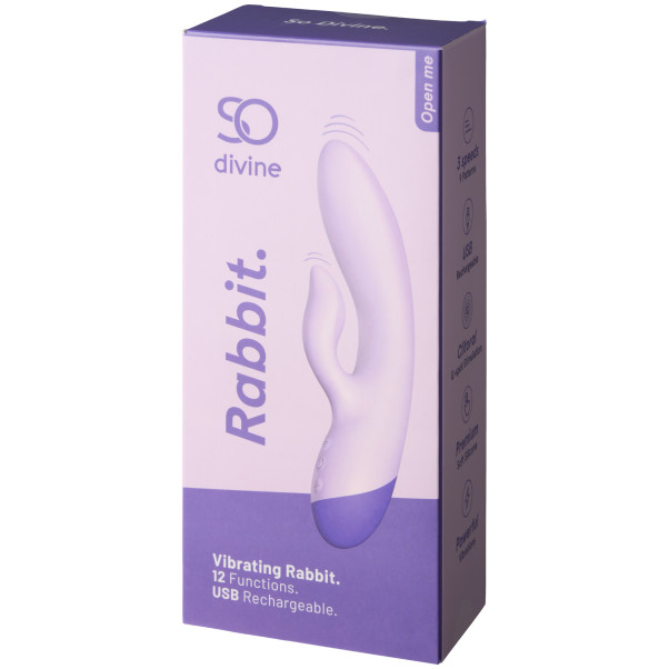 So Divine Self-Pleasure Rabbitvibrator Produktförpackning 90
