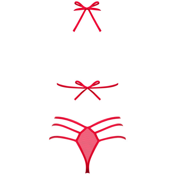 Obsessive Giftella Rosett BH Set Produktbild 4