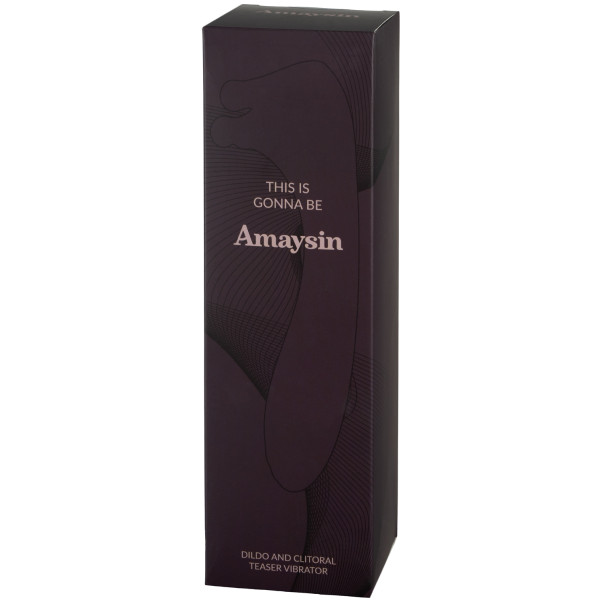 Amaysin Dildo och Klitoris Teaser Vibrator Produktförpackning 90