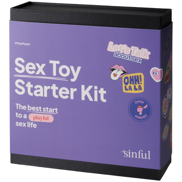 Sinful Sex Toy Starter Kit Box Produktförpackning 91