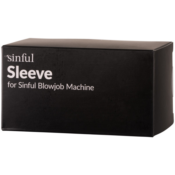 Sinful Sleeve för Sinful Blowjob Maskin Produktförpackning 90