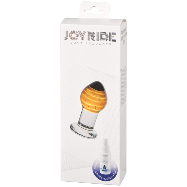 JOYRIDE Premium GlassiX Analplugg i Glas 21 cm Produktförpackning 90