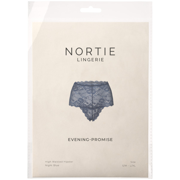 NORTIE Evening-Promise Night Blue Högmidjade Hipstertrosor Produktförpackning 90